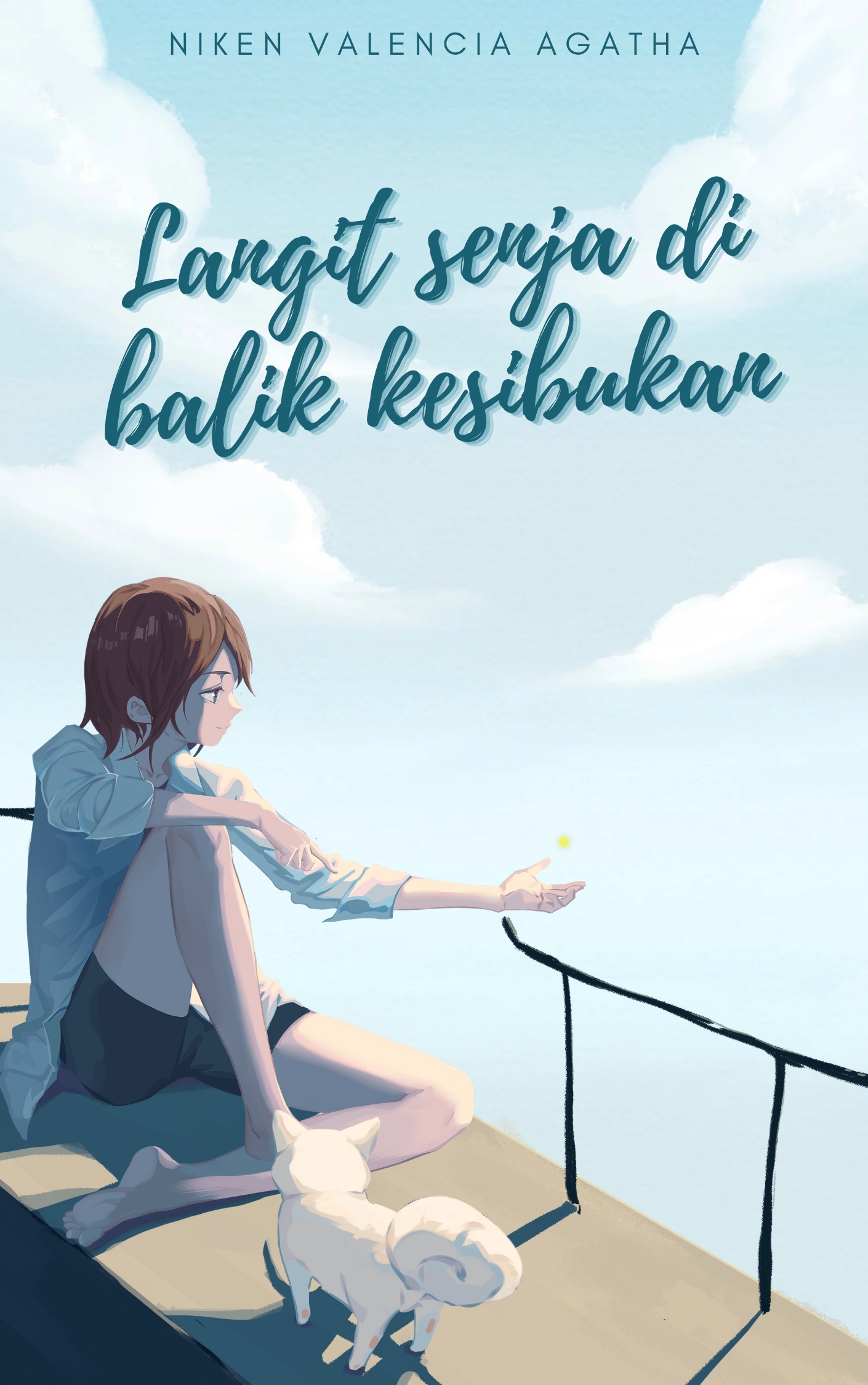 Cover Langit senja dibalik kesibukan