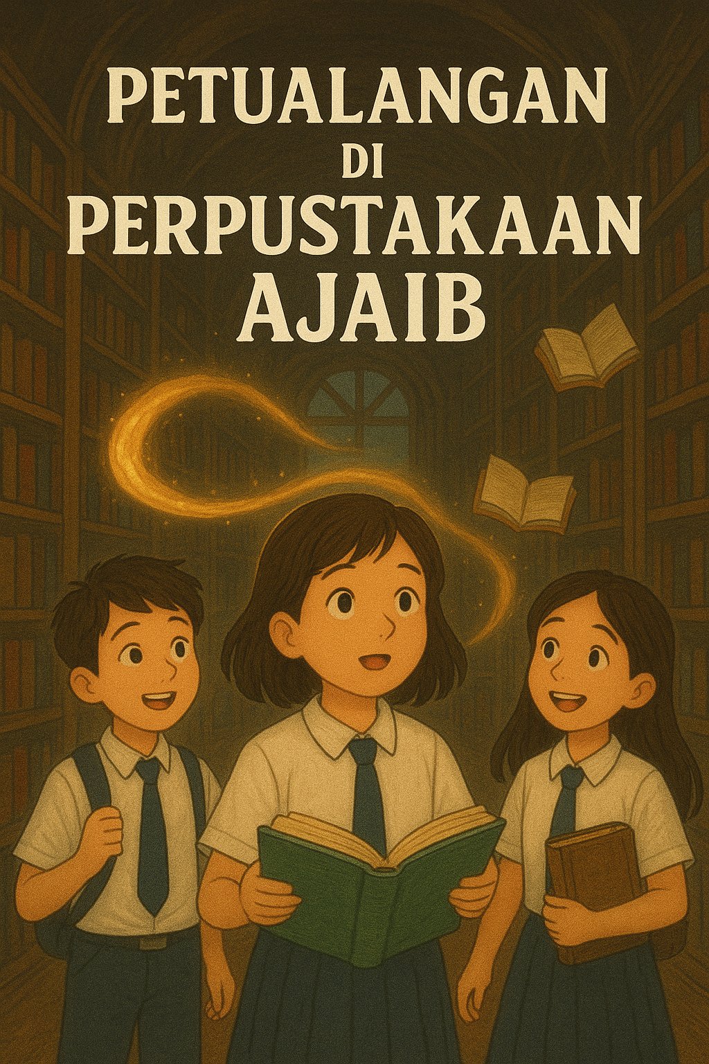 Cover Petualangan Di Perpustakaan Ajaib