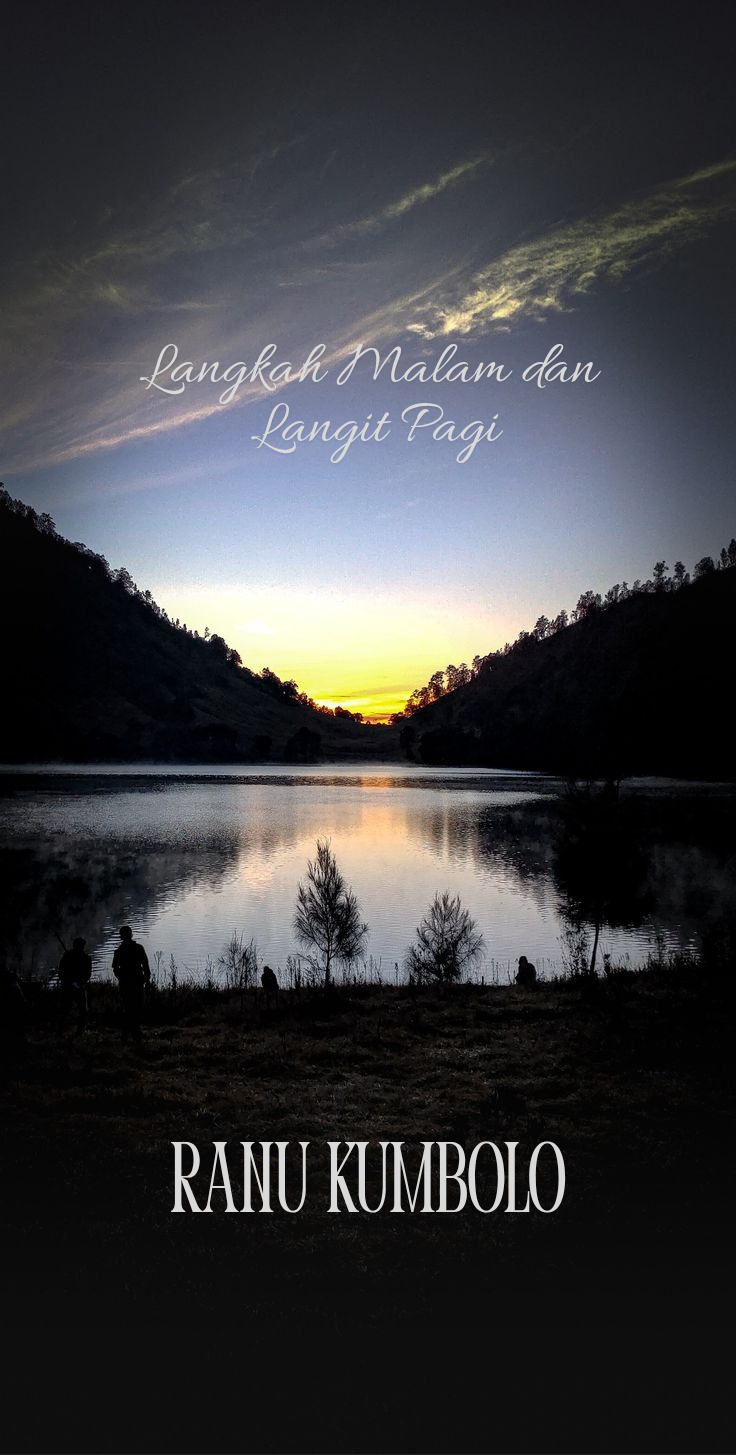 Cover Langkah Malam dan Langit Pagi di Ranu Kumbolo