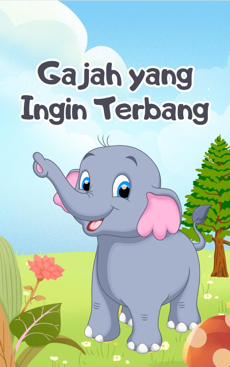 Cover Gajah yang ingin terbang