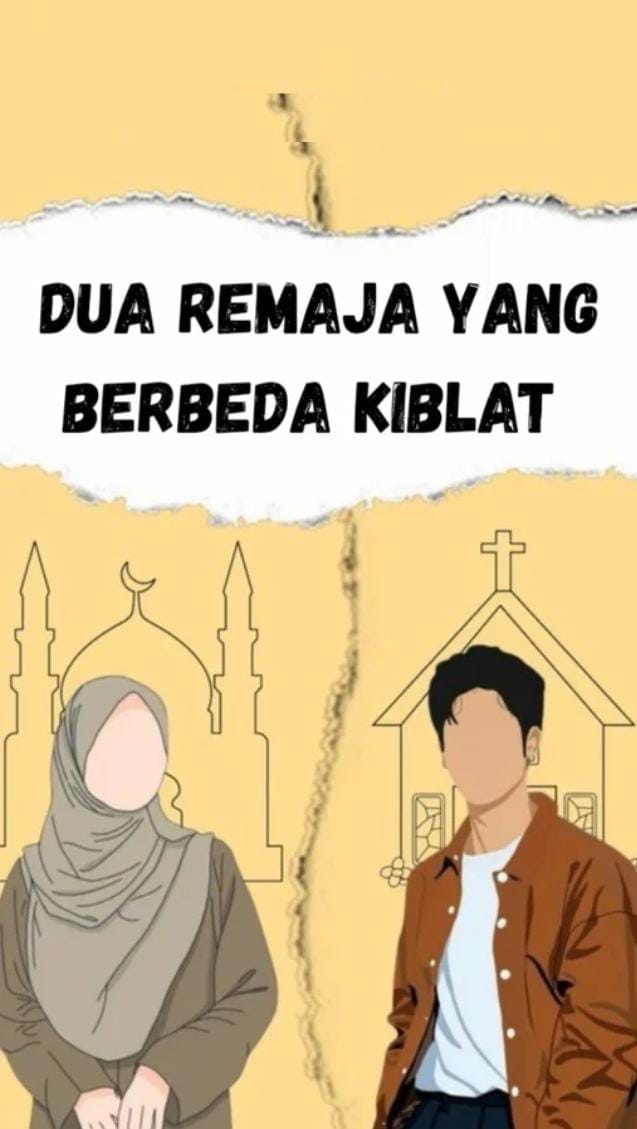 Cover DUA REMAJA YANG BERBEDA KIBLAT