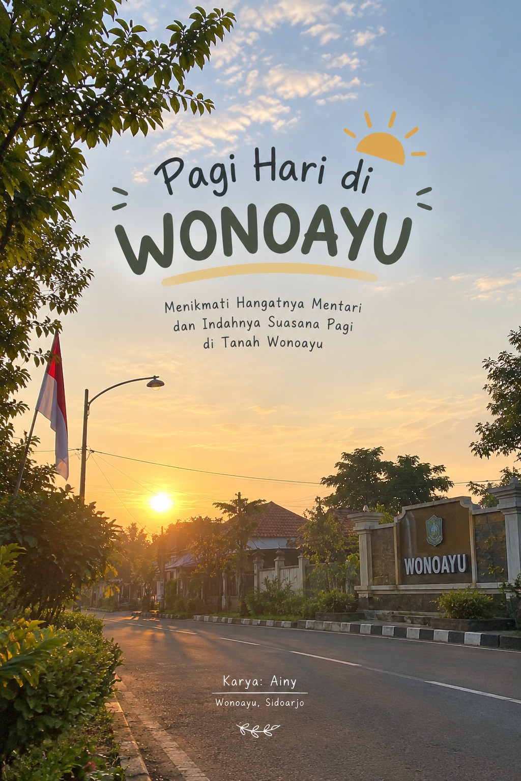 Cover pagi hari di wonoayu