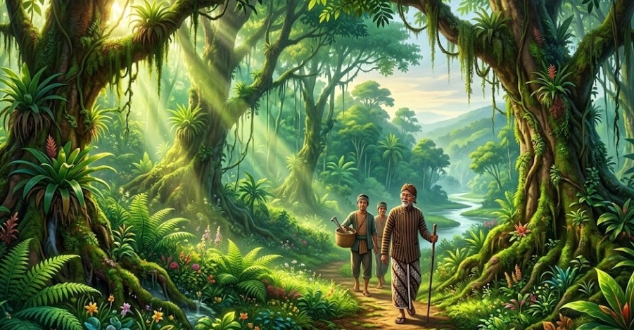 Cover Kisah  pembuka hutan menawan