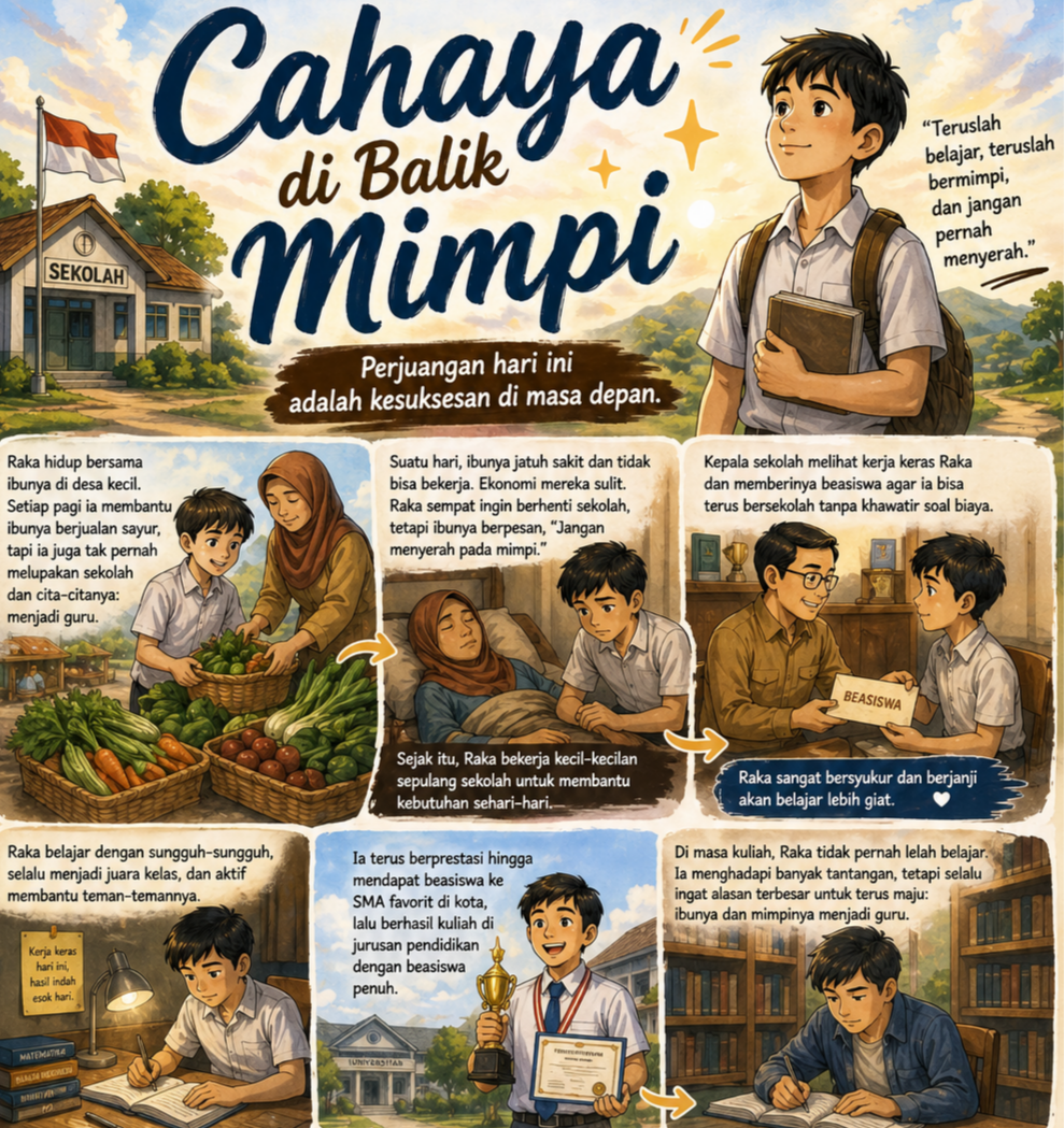 Cover Cahaya di Balik Mimpi