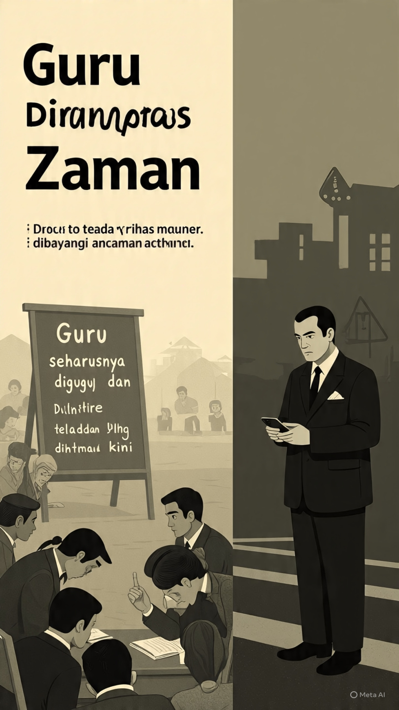 Cover Essai Tema: Guru Yang Dirampas Zaman