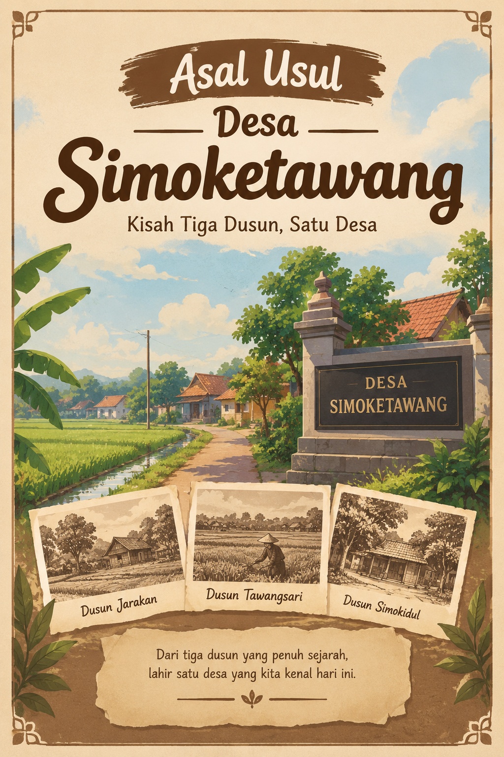 Cover Asal usul desa Simoketawang