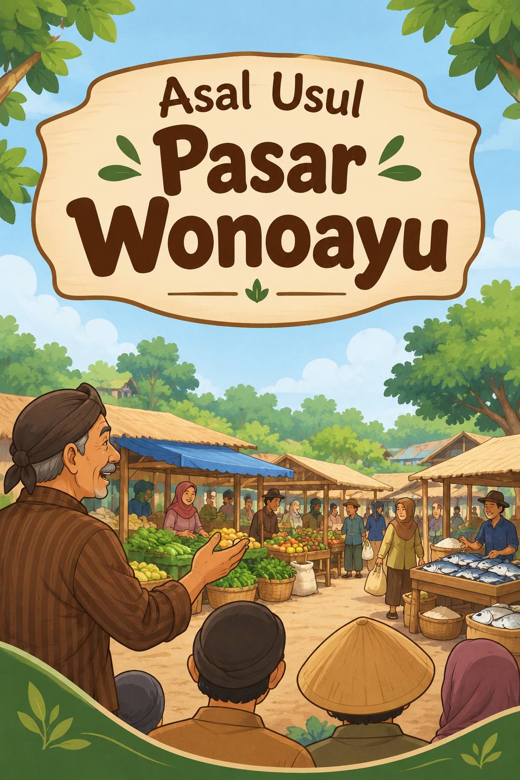 Cover Asal usul pasar Wonoayu