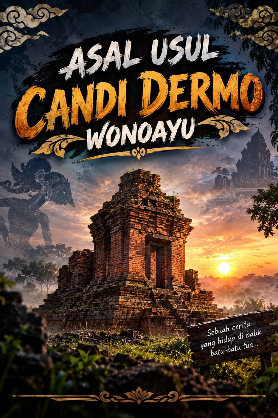 Cover Asal usul candi Dermo wonoayu