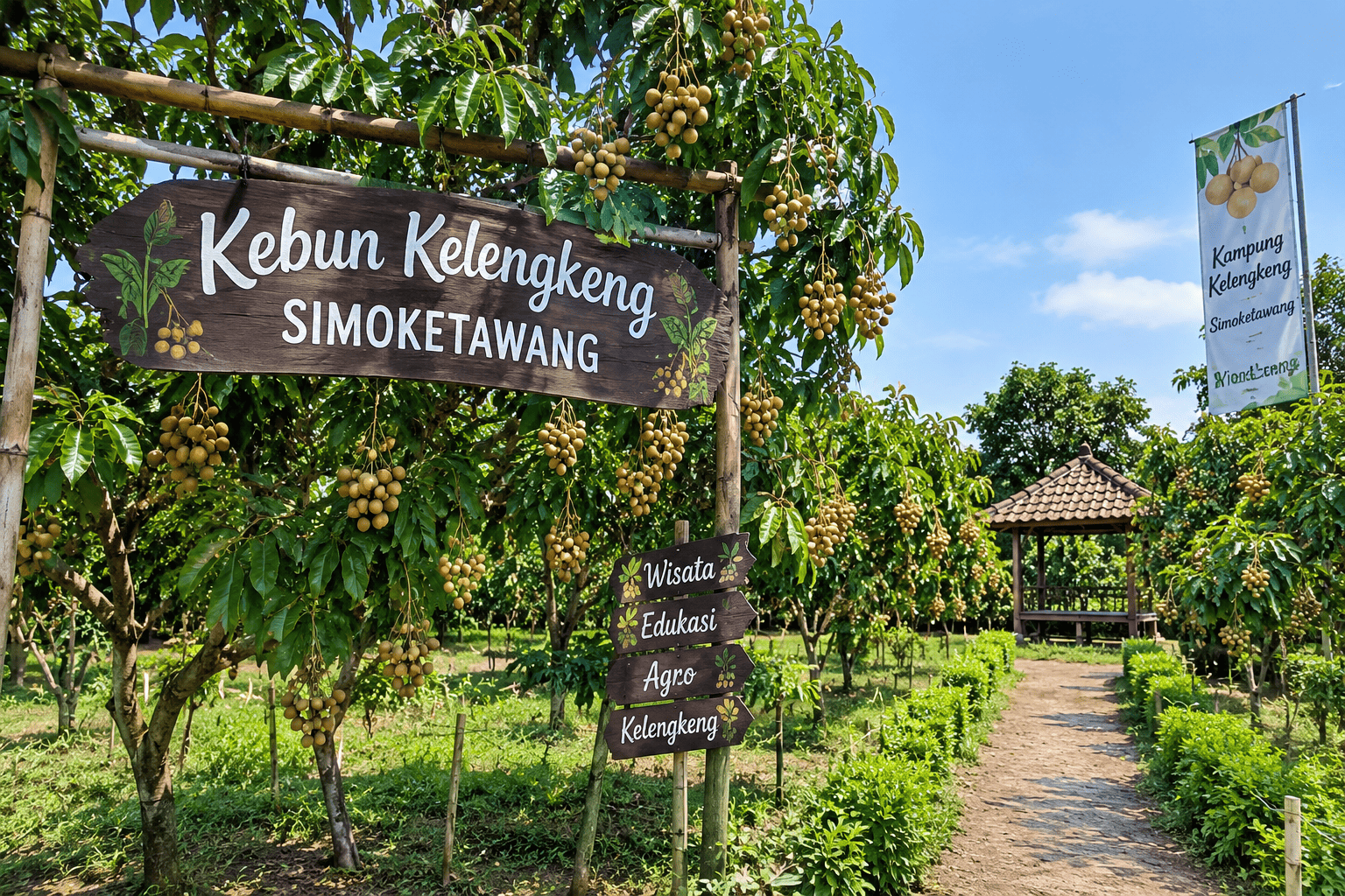 Cover asal usul kebun kelengkeng simoketawang