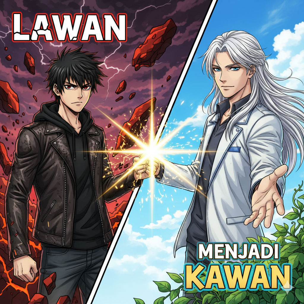 Cover Lawan menjadi kawan